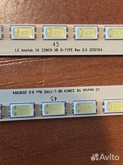 Philips 32pfl5406h/60 подсветка для телевизора