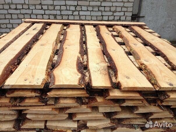 Доска необрезная