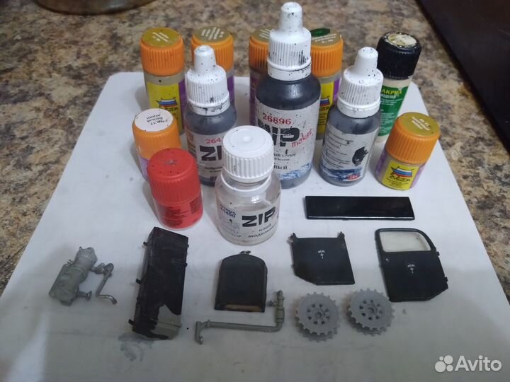 Емкости для красок 1/35