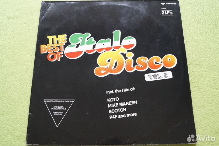 2LP The Best Of Italo Disco Vol.8 (1987)