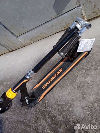Самокат kreiss с амортизатором. Новые