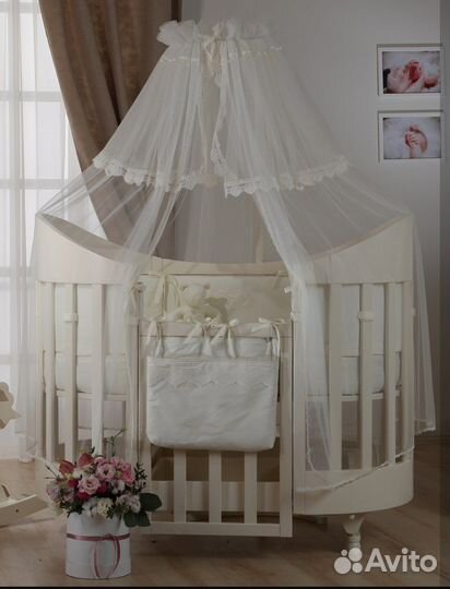 Кроватка Лель продольный маятник 