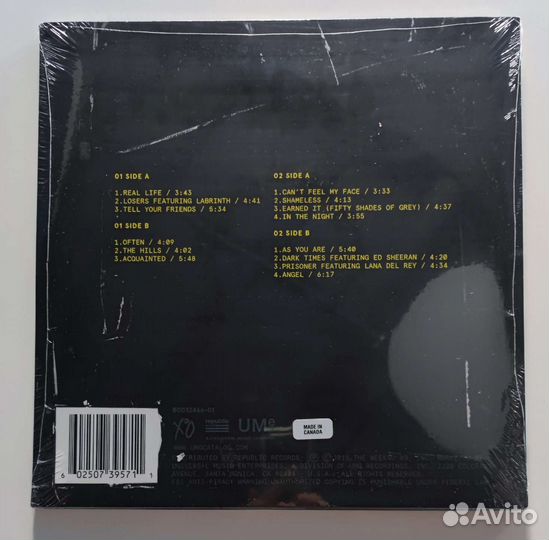 The Weeknd - Beauty Behind The Madness желтый