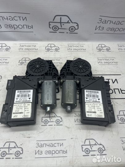 Моторчик стеклоподьемника передний Audi A4B7