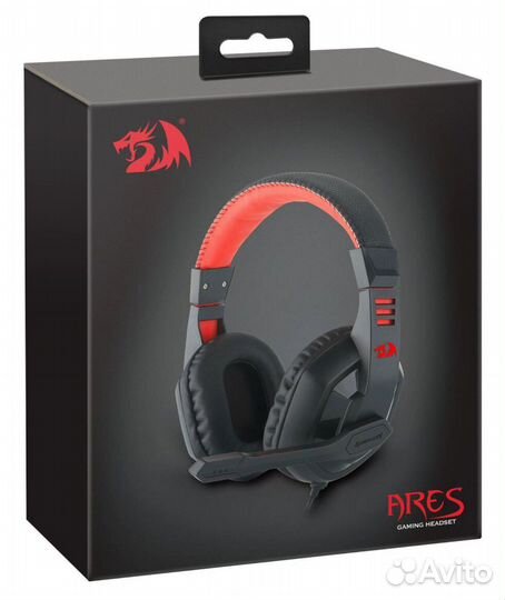 Игровые наушники с микрофоном Redragon Ares
