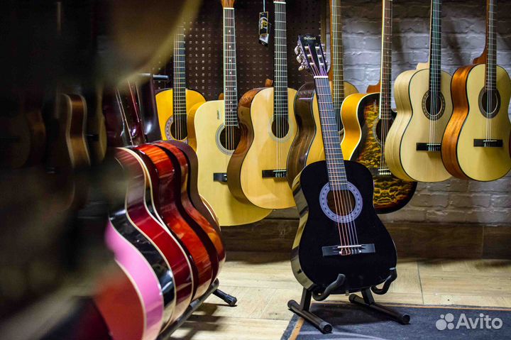 Детская гитара 3/4 Belucci + Аксессуары