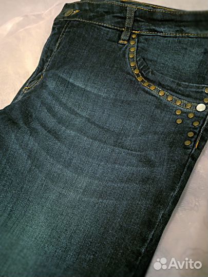 Джинсы прямые, р.54-56