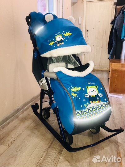 Коляска санки