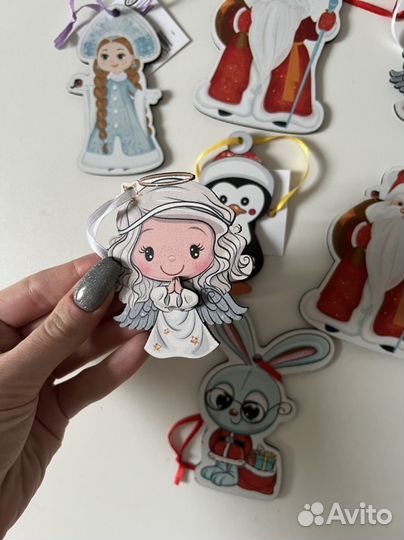 Новогодние елочные игрушки новые