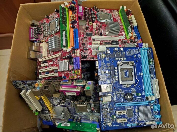 Материнские платы s775, am2, s1155