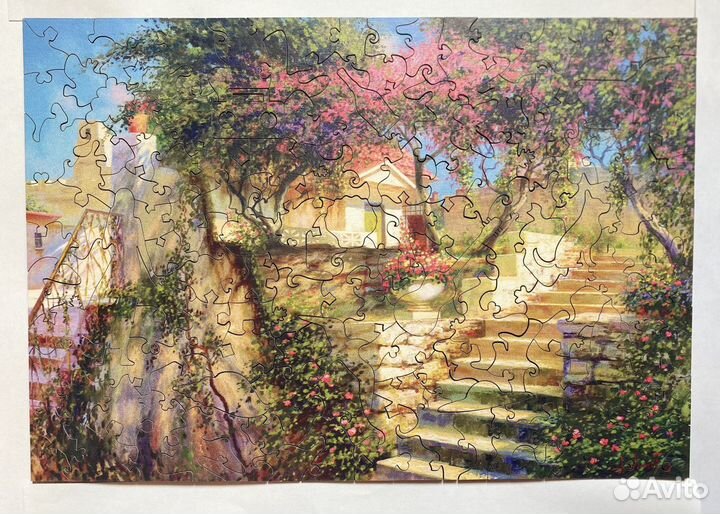 Деревянные пазлы