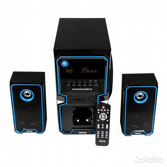 Новая 2.1, Dialog Progressive AP-222B, 60 Ватт