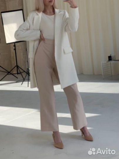 Пиджак длинный