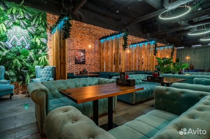 Кальянная. Мята Лаунж готовый бизнес