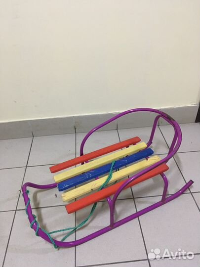 Детские санки без колес