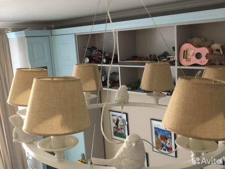 Люстра шесть ламп