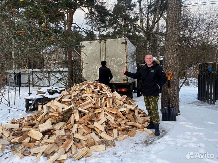 Дрова. Колотые