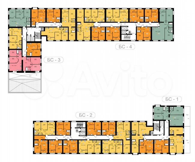 2-к. квартира, 69,7 м², 2/9 эт.