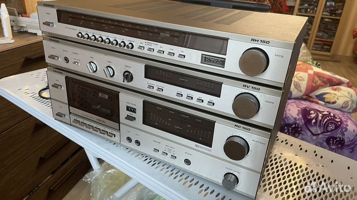 Дека усилитель тюнер Siemens раритет