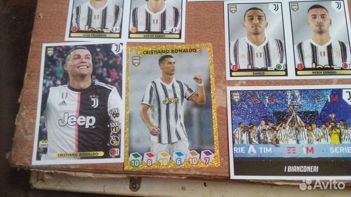 Ювентус Juventus стикеры набор Роналду