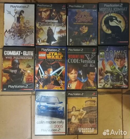 Игры на playstation2. Если что доставка
