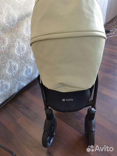 Коляска 2 в 1 эко кожа