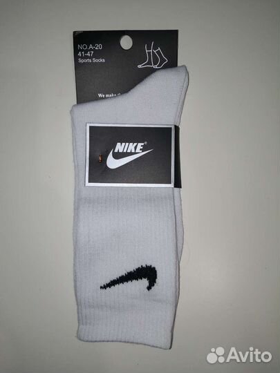 Носки nike высокие