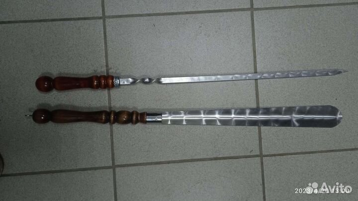 Шампура ручной работы из нержавейки