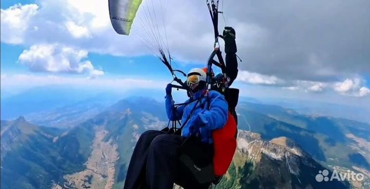 Полет на параплане