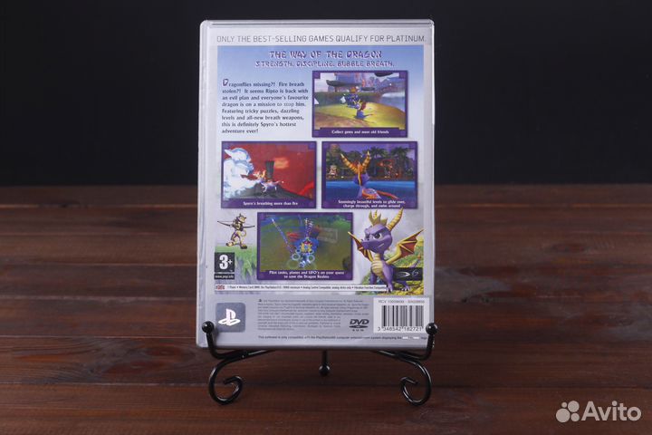 PS2 Spyro Enter The Dragonfly PAL Лицензия