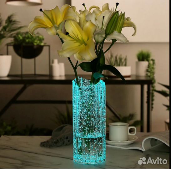 Новая светящаяся ваза