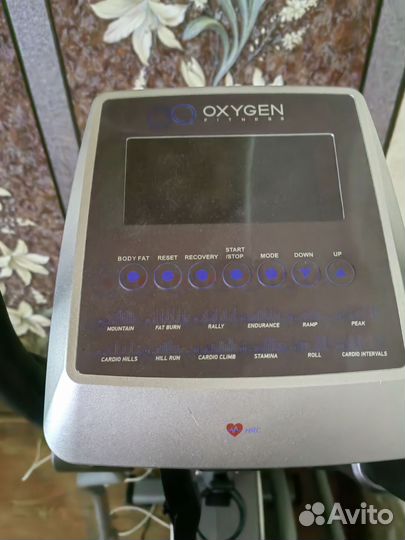 Эллиптический тренажер oxygen ex-35 fd hrc+