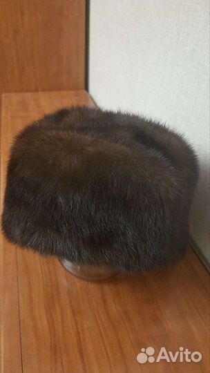 Норковая шапка мужская