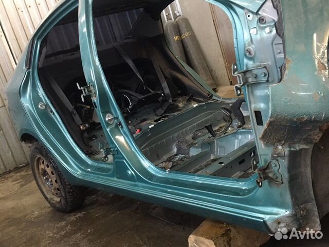 Порог со стойкой kia rio