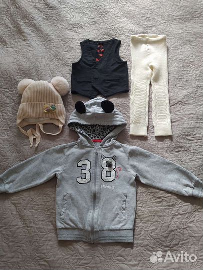 Пакет одежды для девочки 86-92