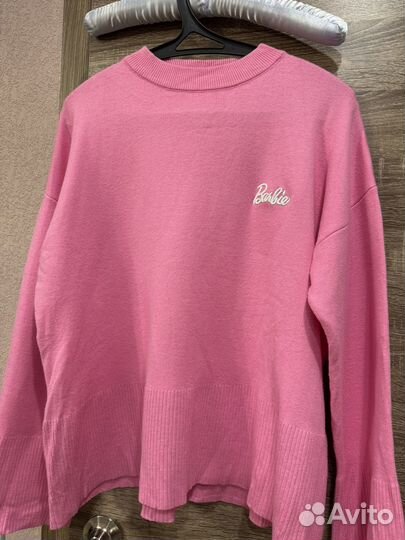 Свитер розовый barbie