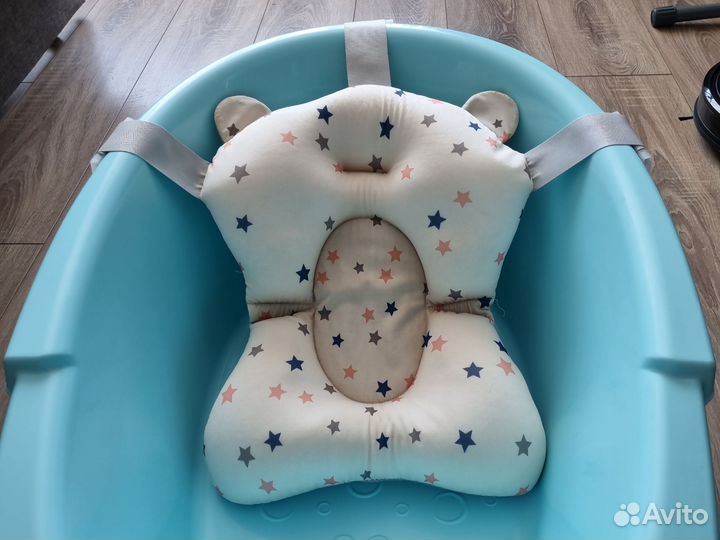 Детская ванночка с матрасиком гамаком для купания
