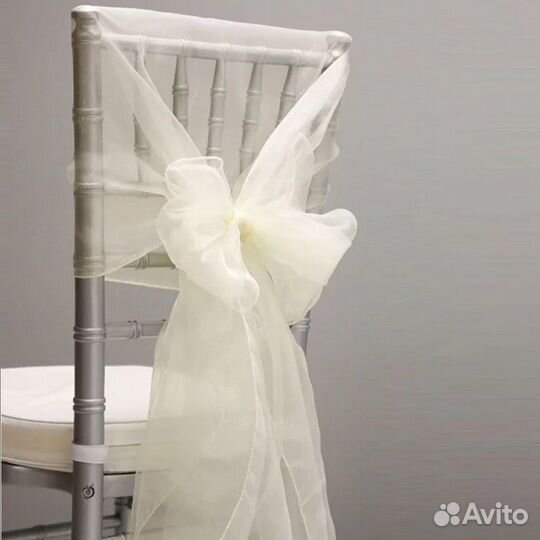 Банты на стулья (аренда)