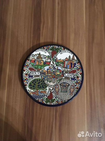 Тарелка настенная декоративная Израиль