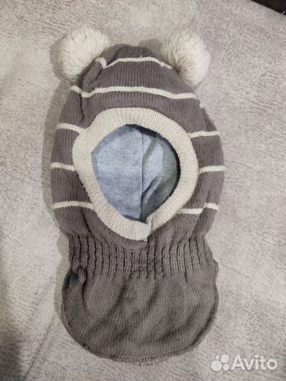 Шапка шлем зимний