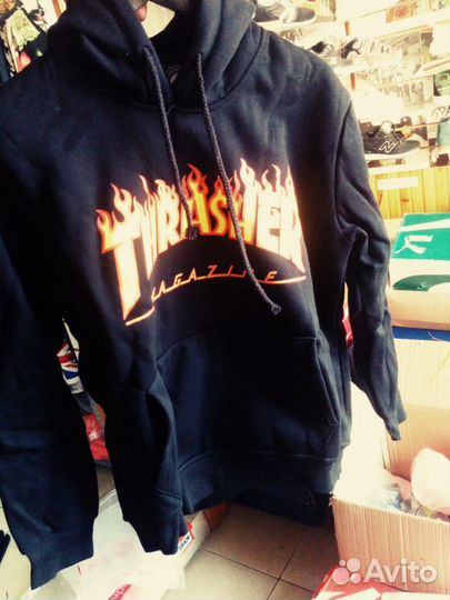 Толстовки Thrasher, Ripndip, Supreme, assc