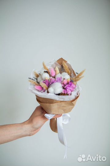 Букеты из сухоцветов