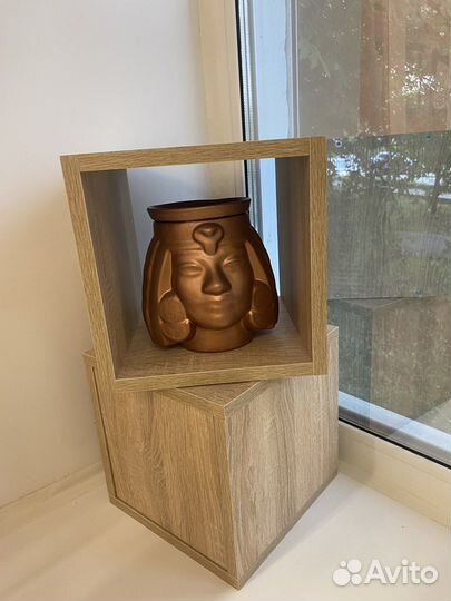 Полка навесная, кубики