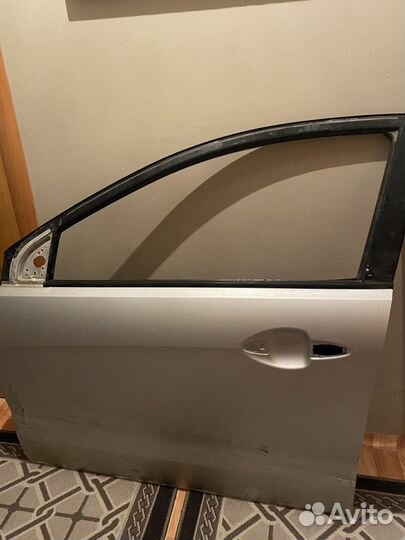 Дверь передняя левая kia rio 3