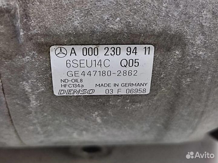 Компрессор кондиционера w168 A-class 166.960