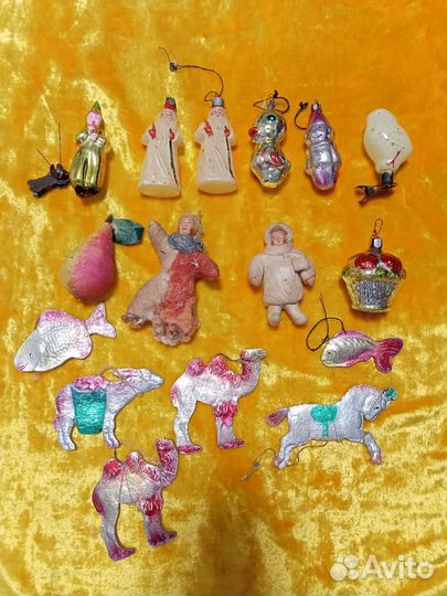 Ёлочные игрушки СССР