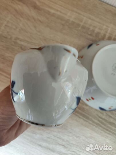 Фарфор Полонное: сливочник и капельник