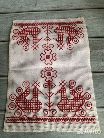Вышивка крестиком готовая