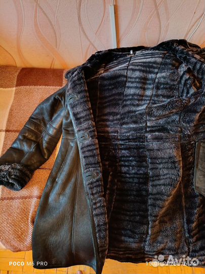 Дубленка натуральная женская 48рр