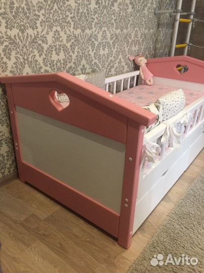 Детская кровать из массива сосны